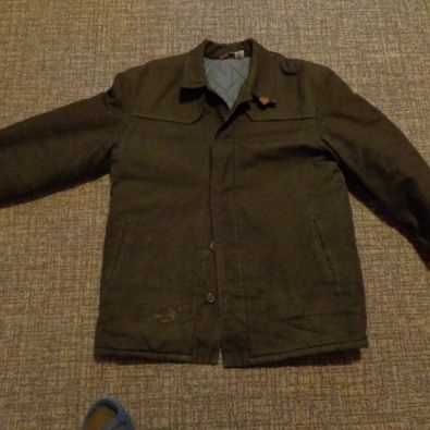 Zimní prošívaný kabát L