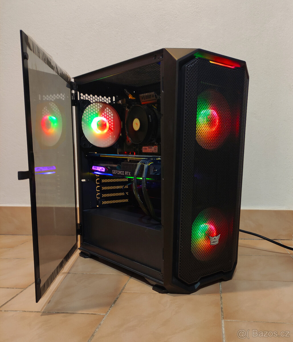 Herní počítač s RTX 2070 Super GAMING X