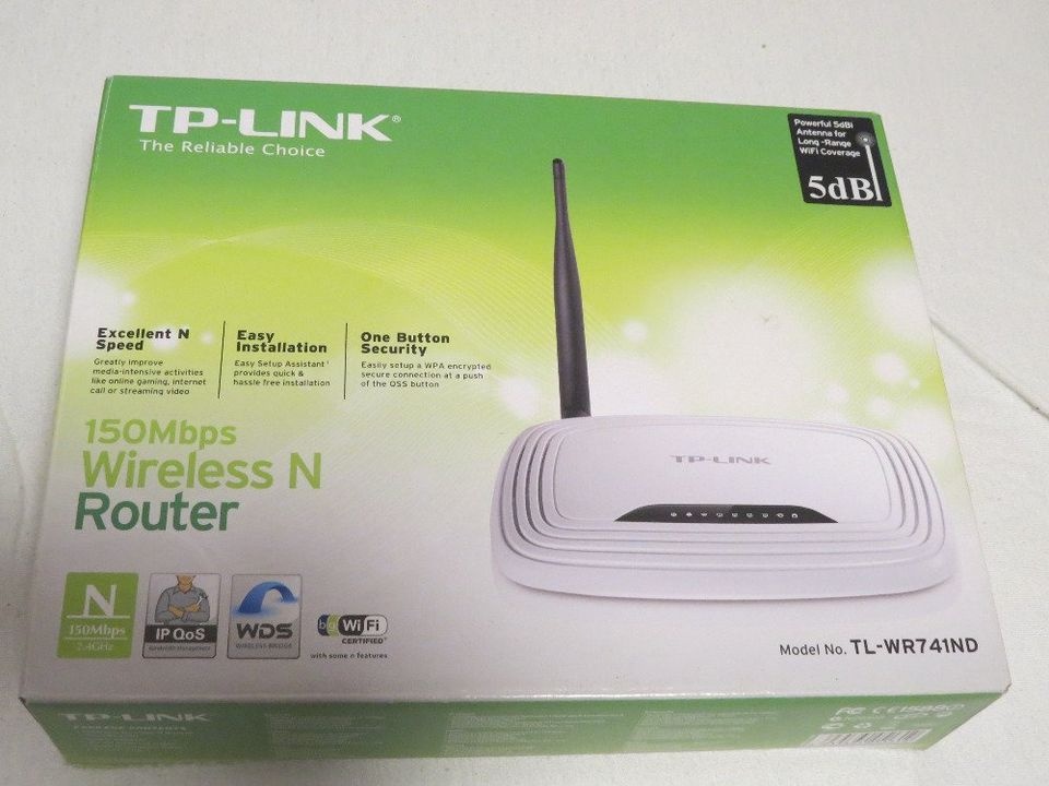 Prodám wifi router TP-Link TL-WR741ND 150Mbps