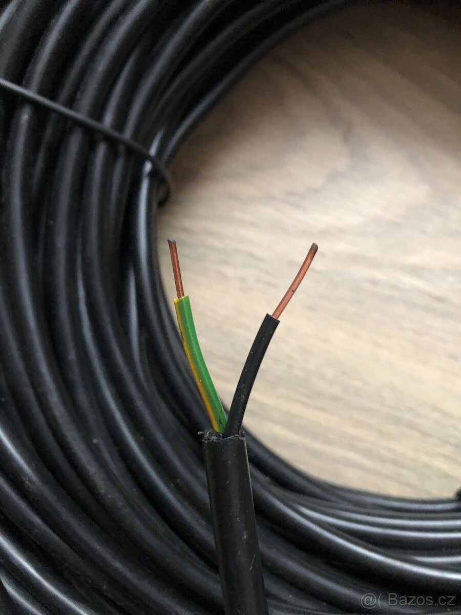 kabel 2x1,5 měd