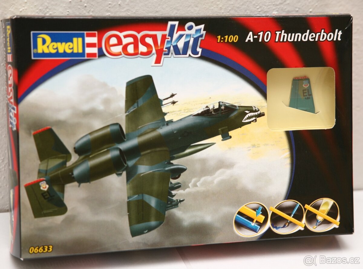 Vojenské letouny - Revell easykit (1:100)