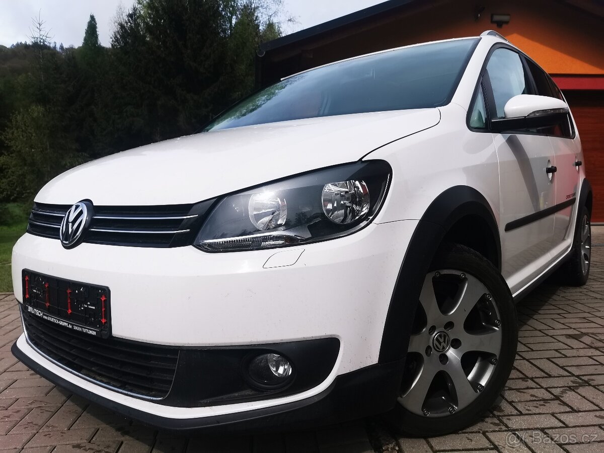 VW TOURAN CROSS 2.0TDI 125kW-179TIS.KM-DSG-SERVIS