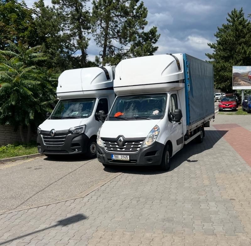 řidič plachtové dodávky skup B Brno VNITRO + SK