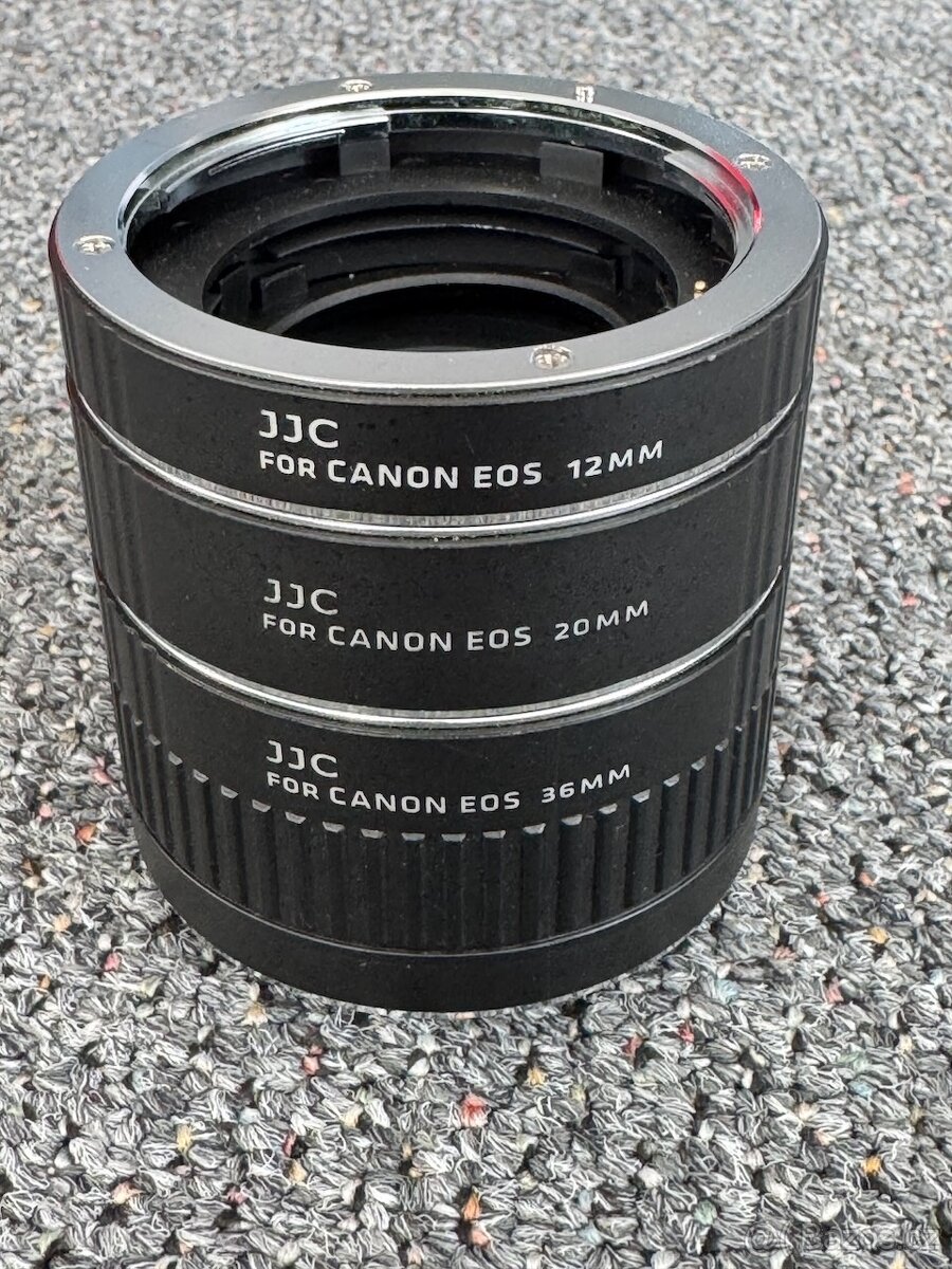 JJC sada autofokusových mezikroužků pro Canon