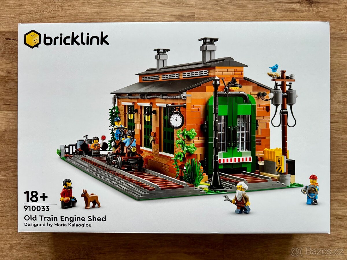 Lego - 910033 (Staré Vlakové Depo/Old Train Engine Shed)