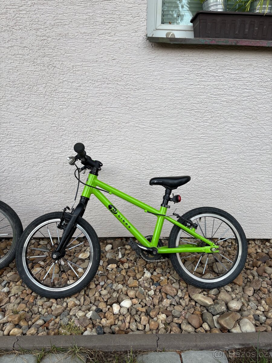 Dětské kolo Kubikes 16” zelené
