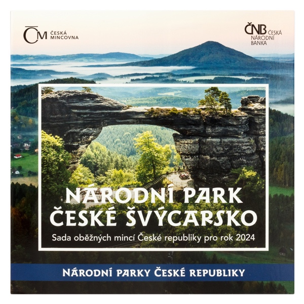 SADA OBĚŽNÝCH MINCÍ 2024 NÁRODNÍ PARK