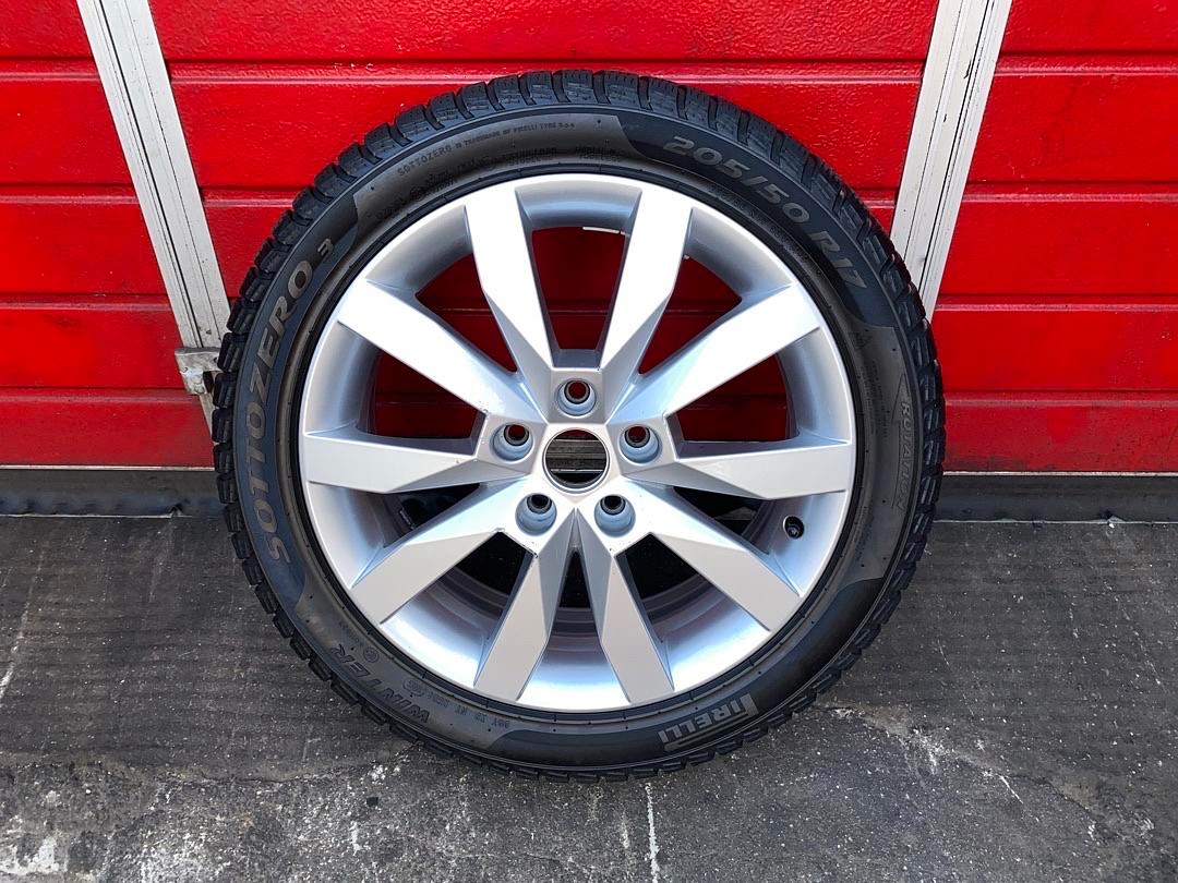 Original ALU kolo Škoda Gemini 17" 6J ET48 zimní 205/50/R17