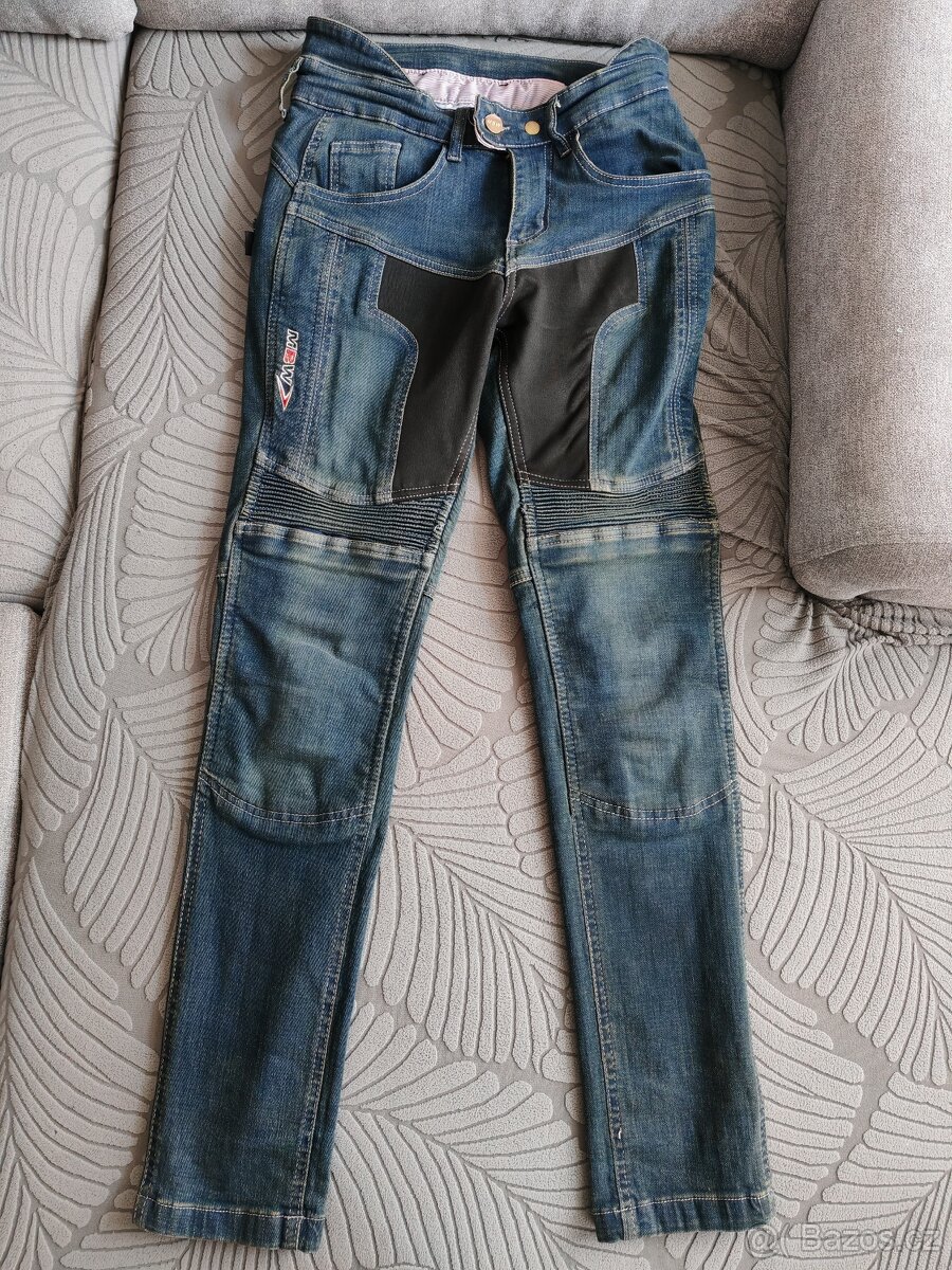 Dámské moto kalhoty velikost 36