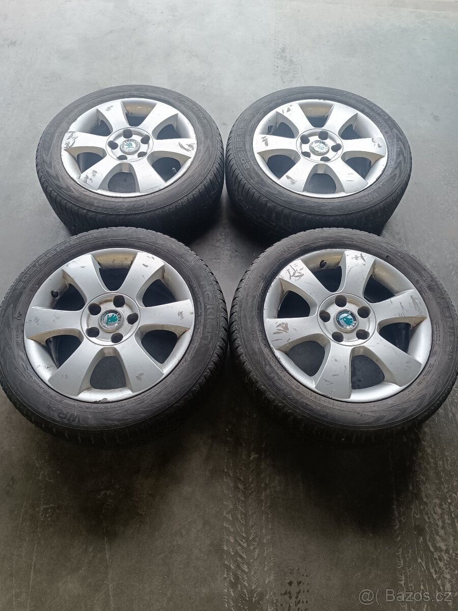 ALU kola 5x112 R16 škoda Octavia 2