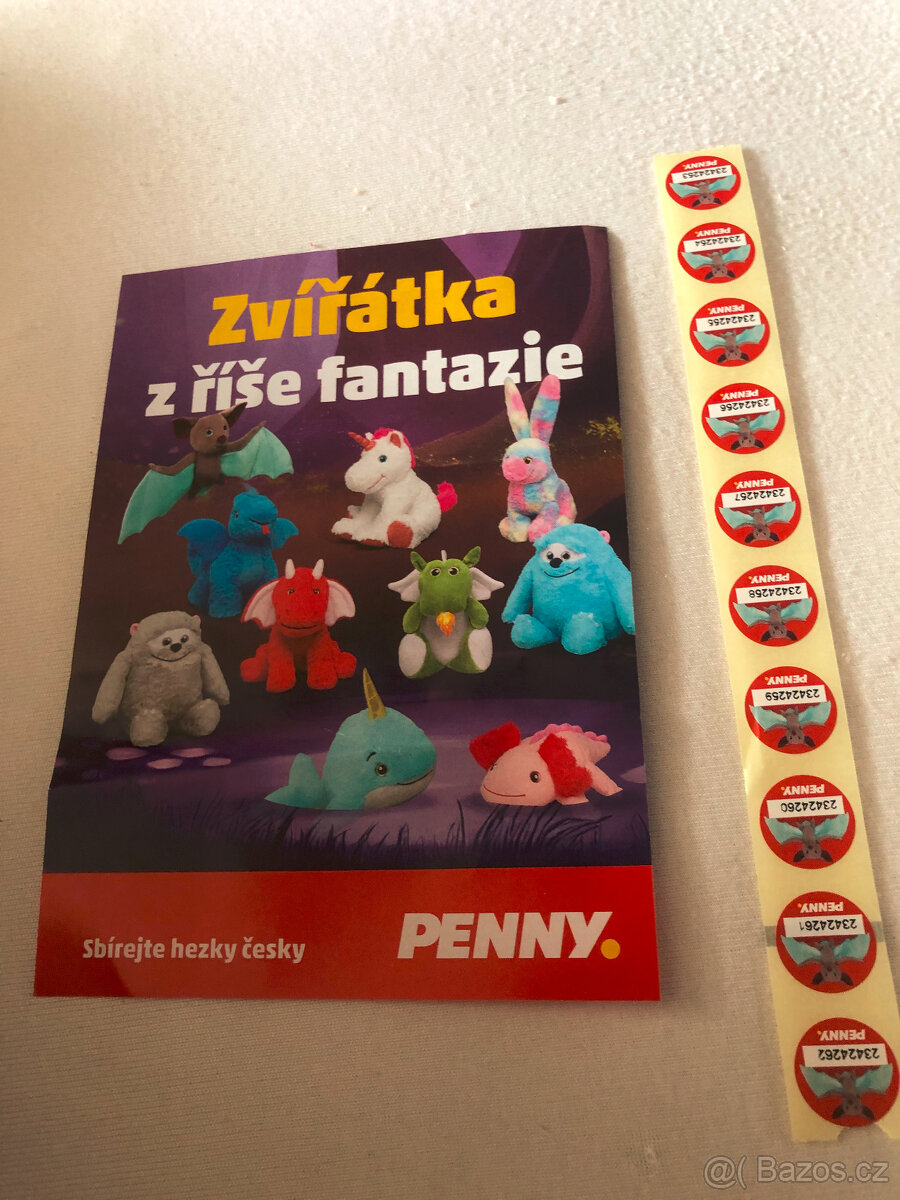 Penny body Zvířátka z říše fantazie