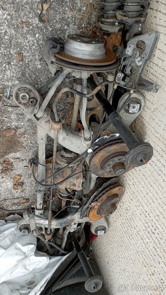 Mercedes Benz w211 zadní náprava