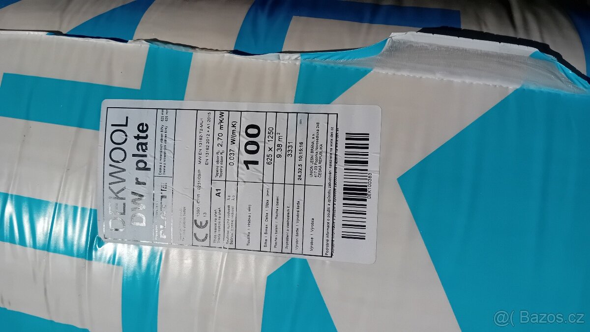 Prodám tepelná izolace 100mm