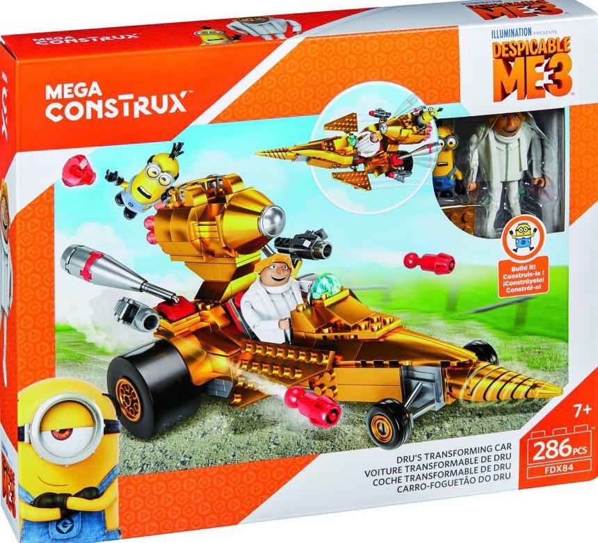 MEGA BLOKS Mimoňové Druovo auto - NOVÉ