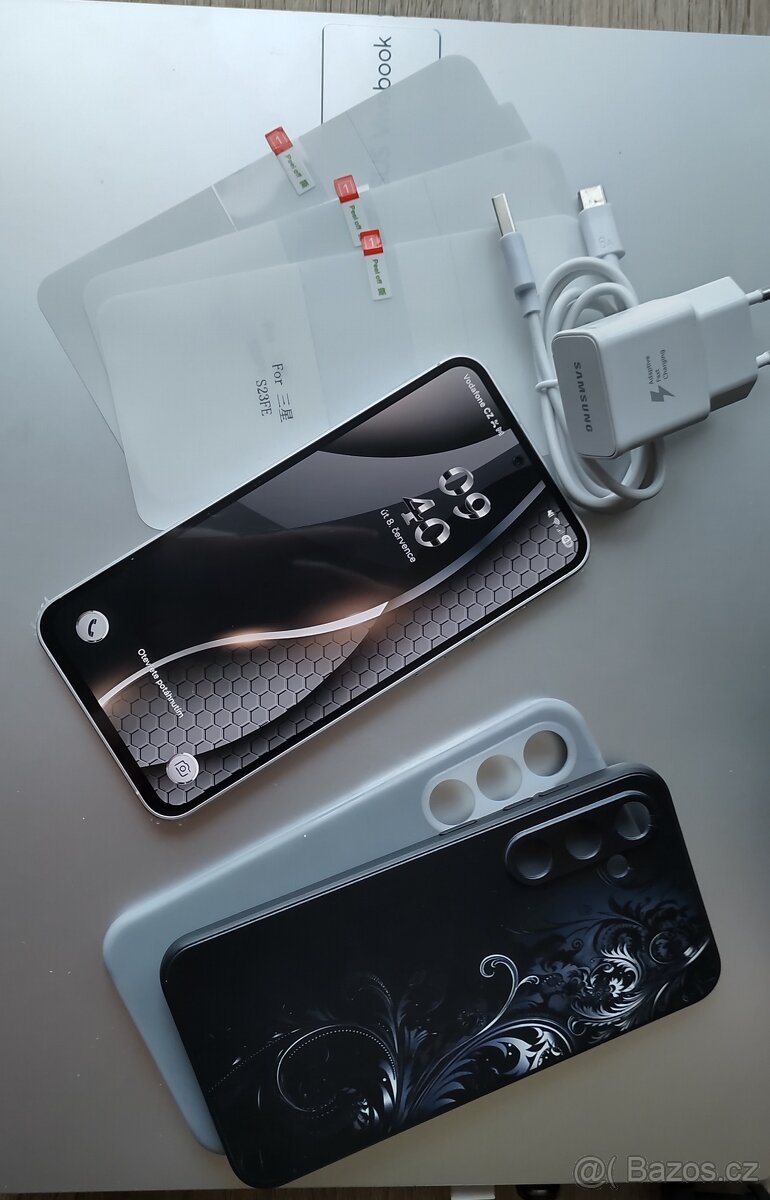 Samsung S23Fe jako nový včetně příslušenství, krásné fotky
