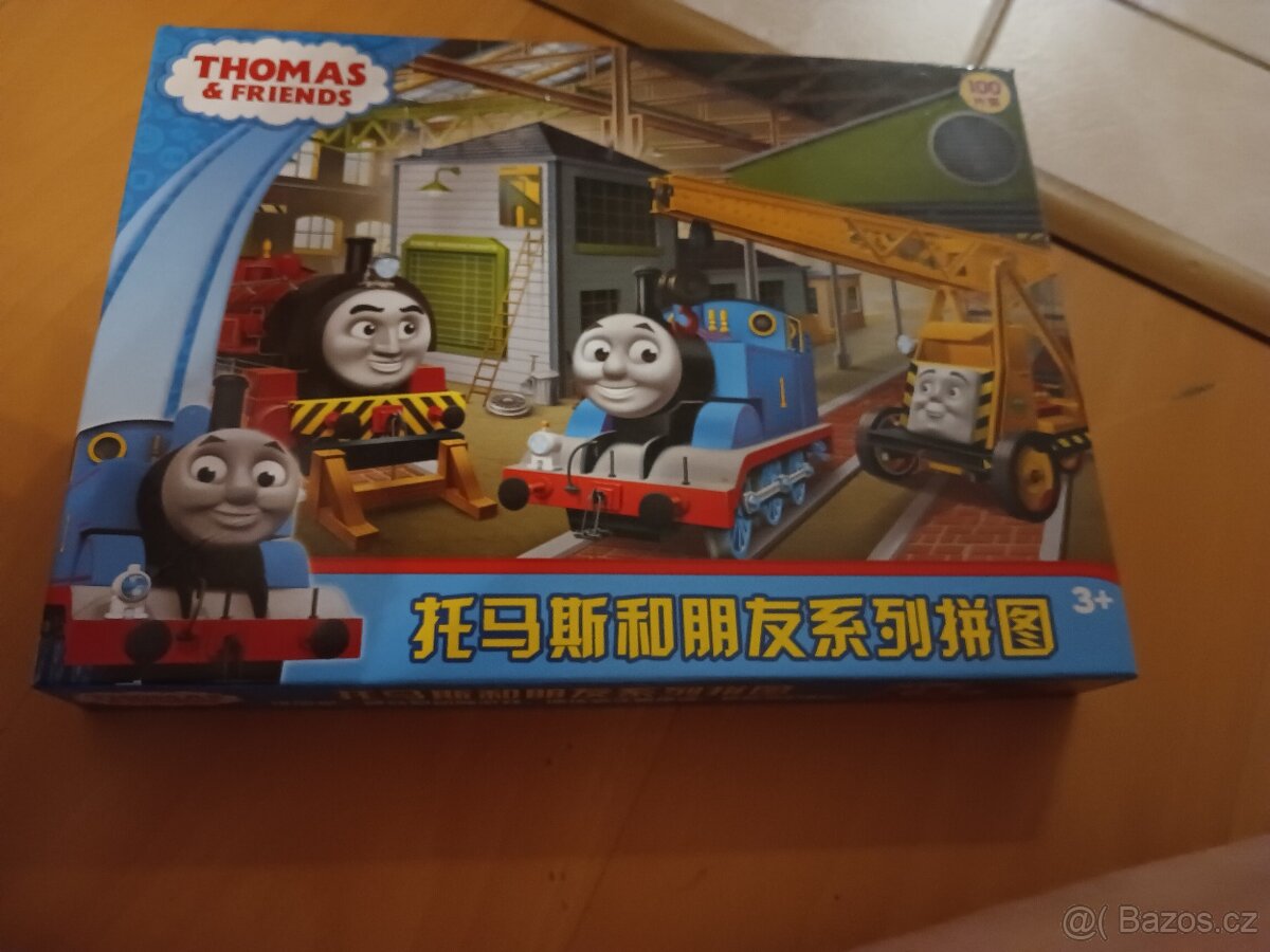 puzzle mašinka tomáš 100 dílků