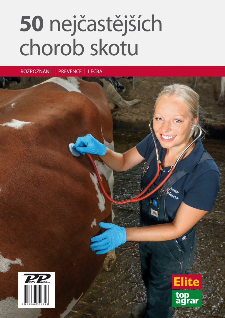 Kniha - 50 nejčastějších chorob skotu