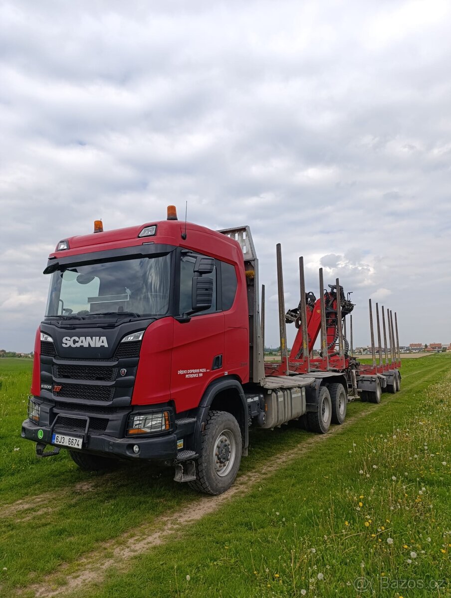 Lesovůz Scania 6x6