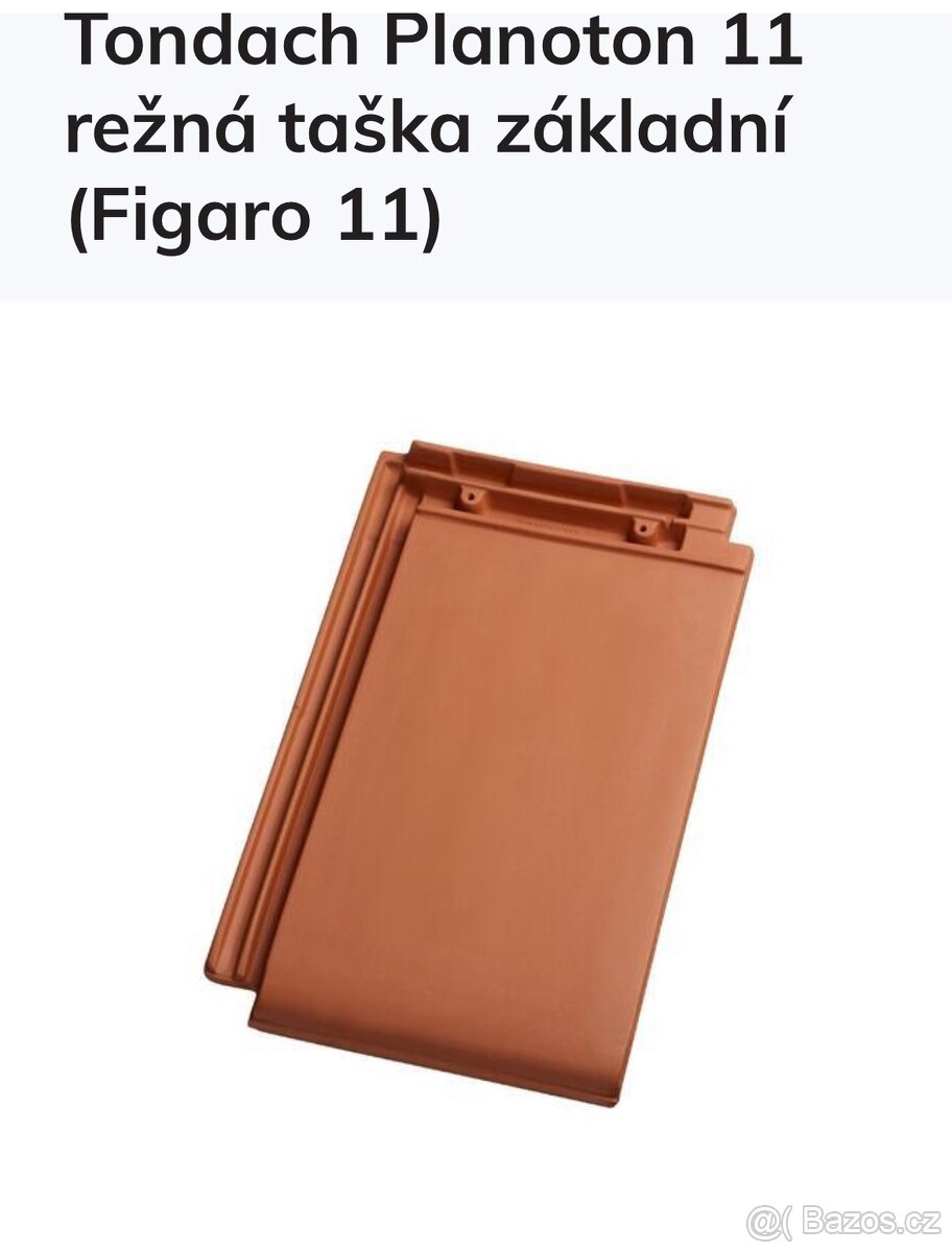 Střešní taška Planoton 11/ Figaro