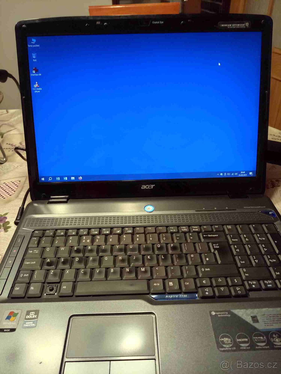 Acer Aspire s SSD diskem