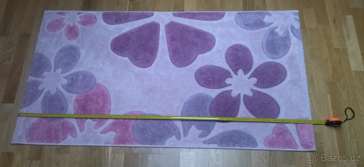 Koberce dětské kusové květinové