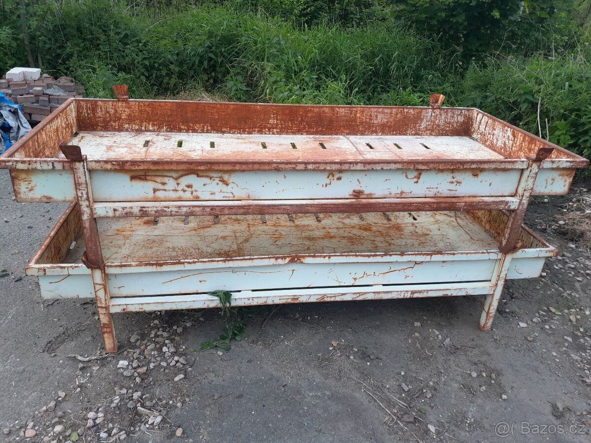 Kovové palety/bedny