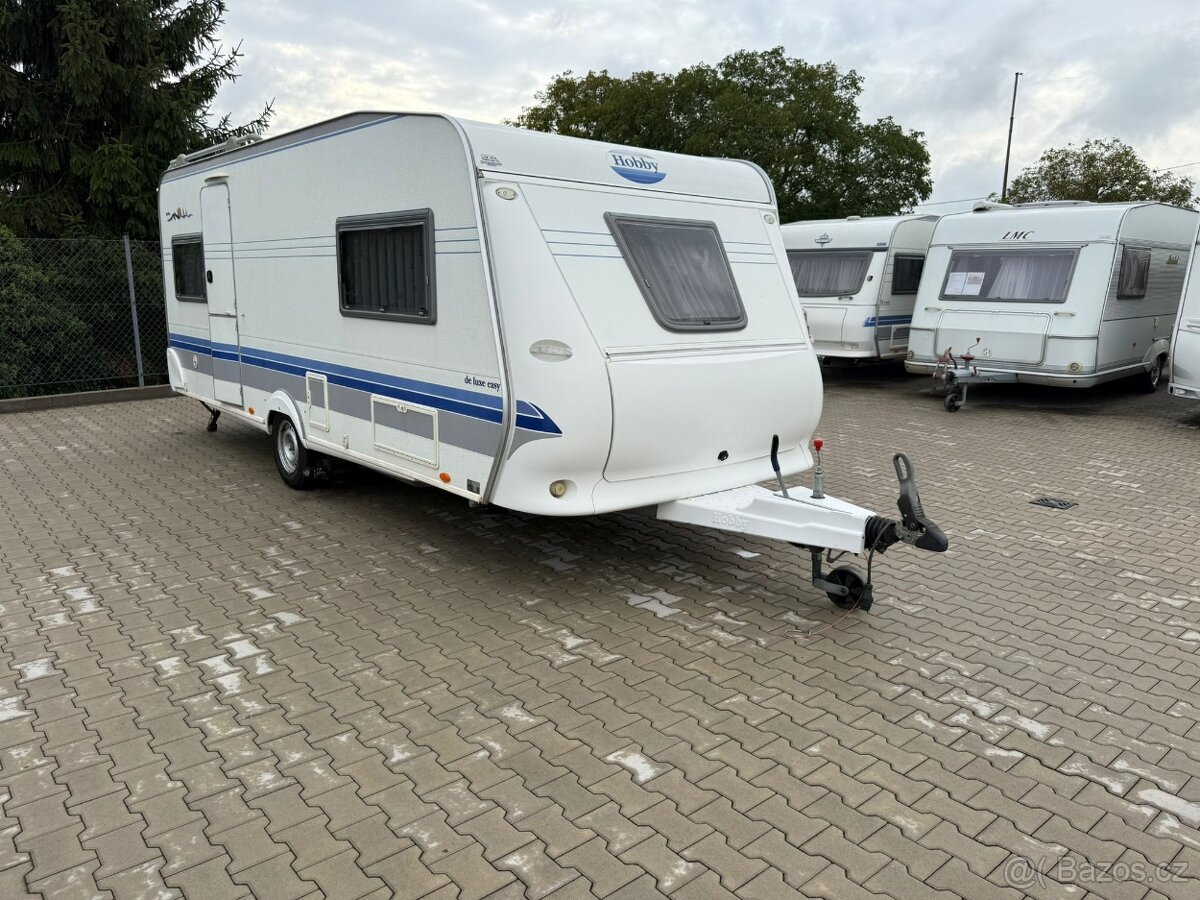 Hobby de luxe 540, 2004, 4 osoby, EL.POJEZD, BOJLER, STAN