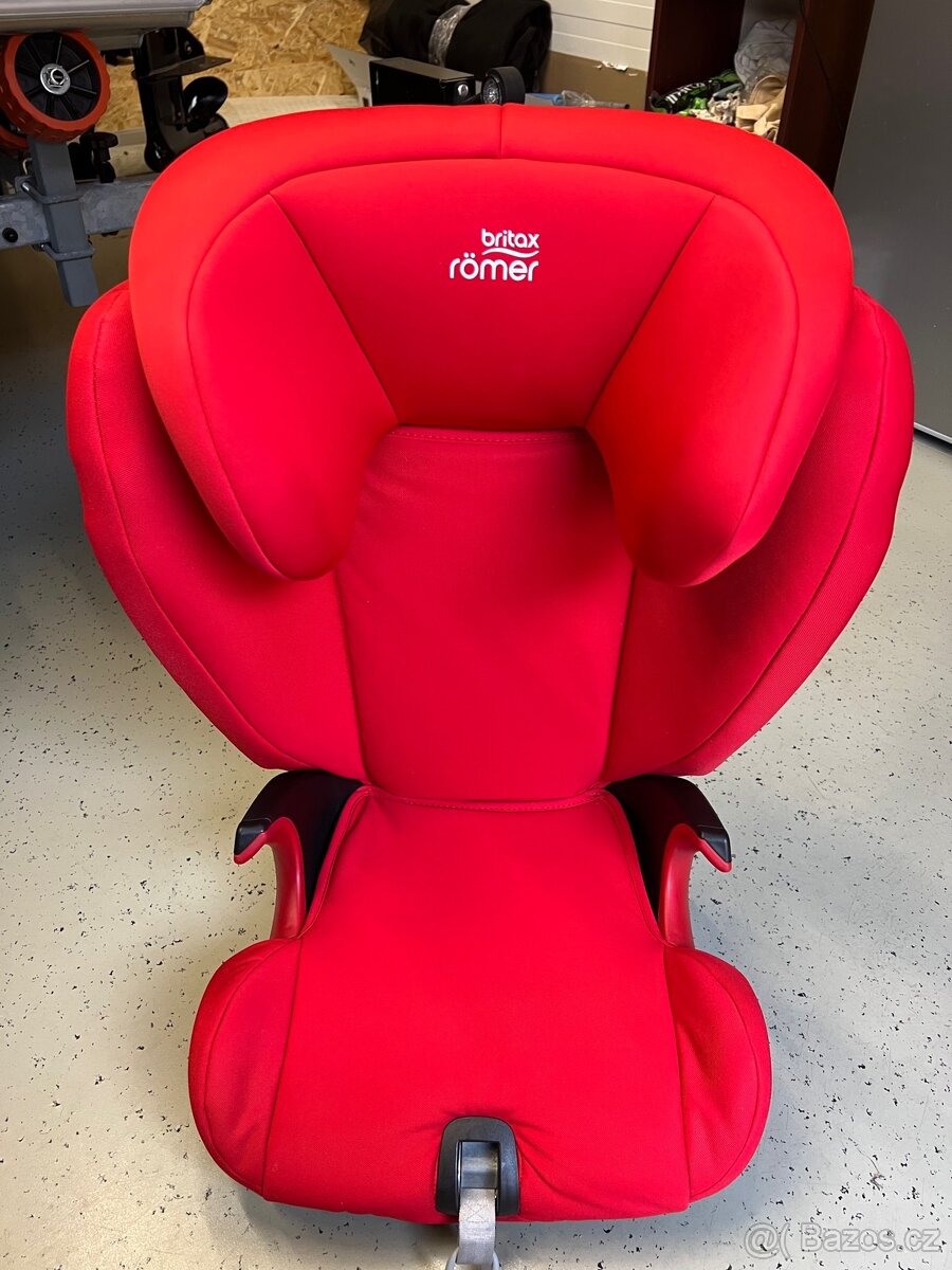 Britax Römer kidfix sl br black series fire red