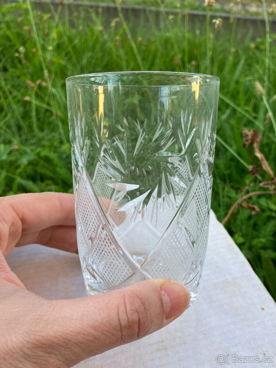 Retro skleničky 6ks