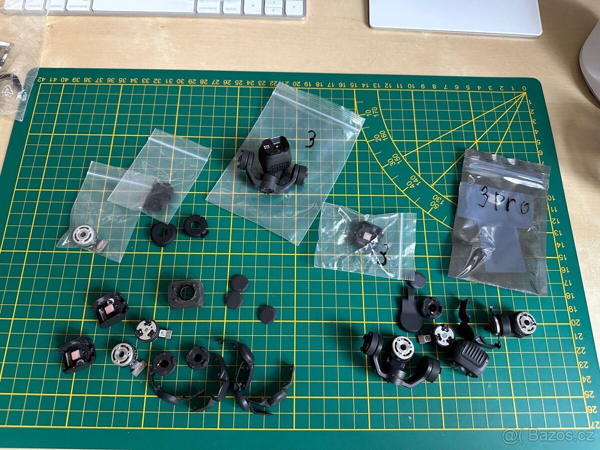 Sbírka dílu na drony DJI MINI 3 a MINI 3 pro