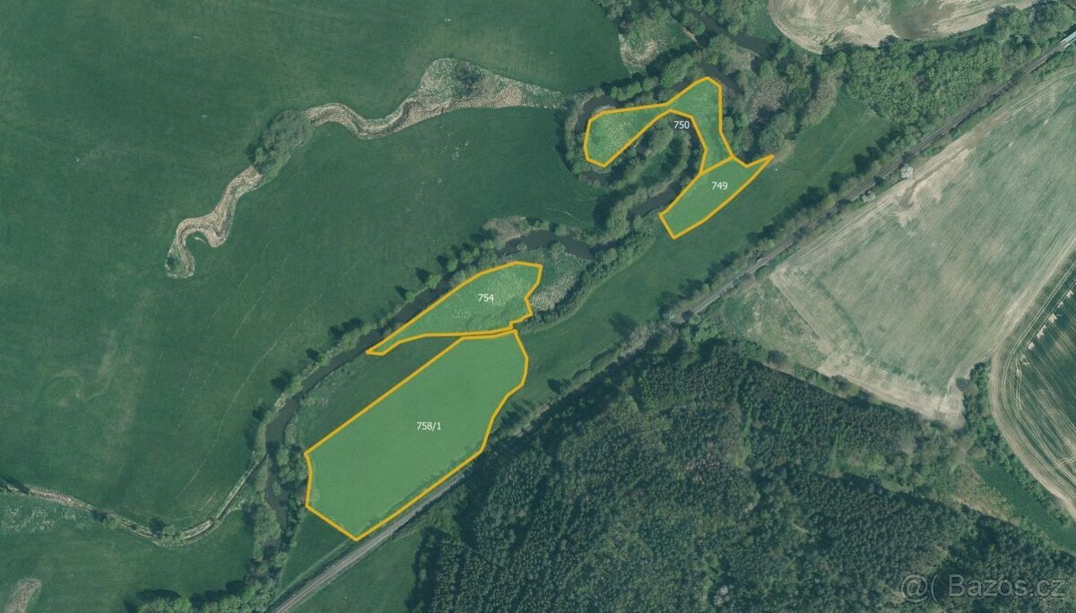 Louka, prodej, Červené Poříčí, Klatovy