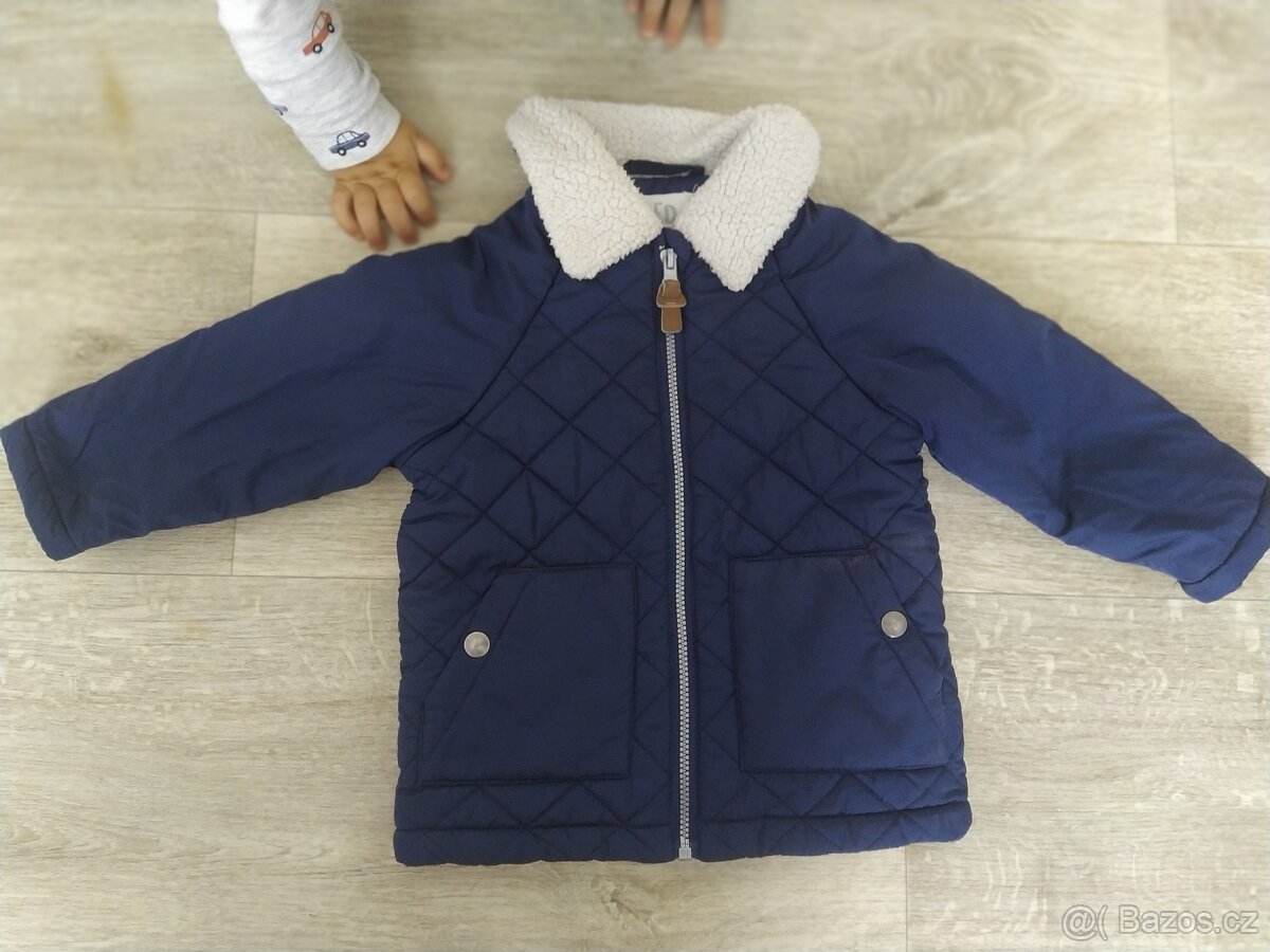 Chlapecká zimní bunda 9-12 m. F&F