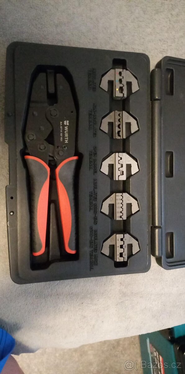 Würth - sada krimpovacích kleště