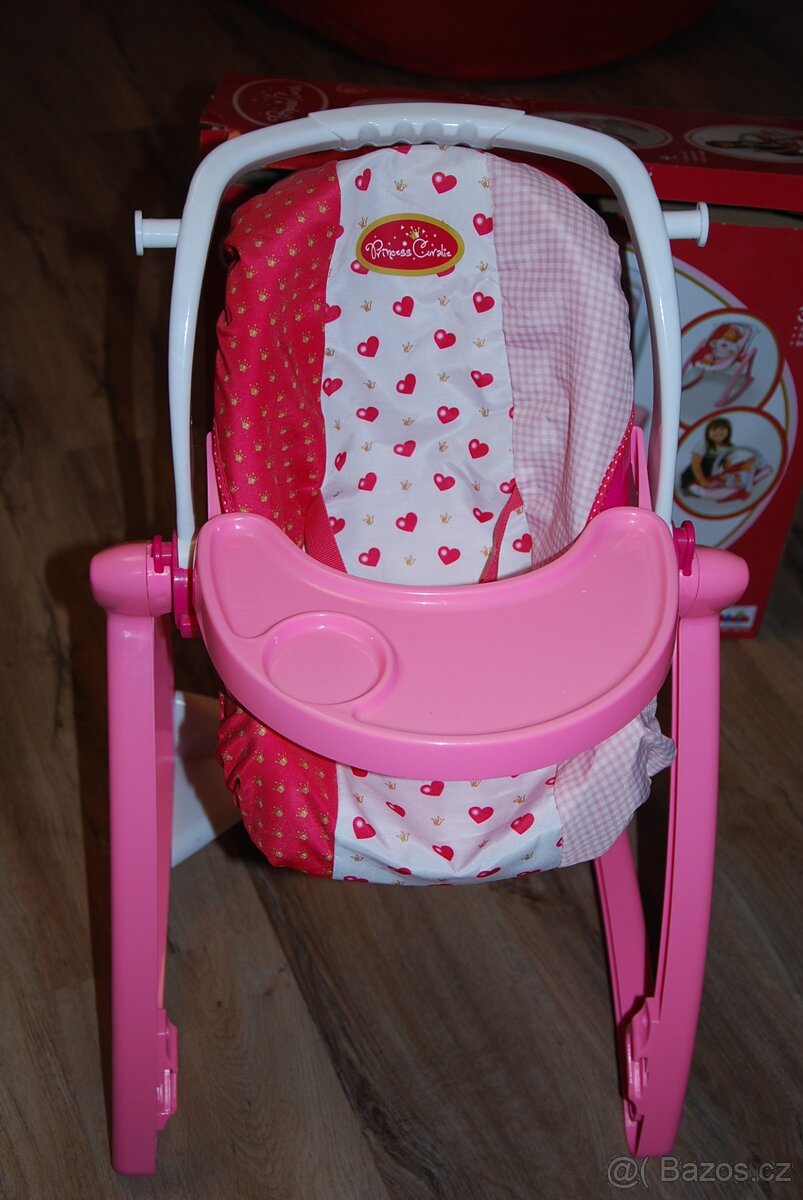 4v1 jídelní židlička, houpačka, kolíbka ...