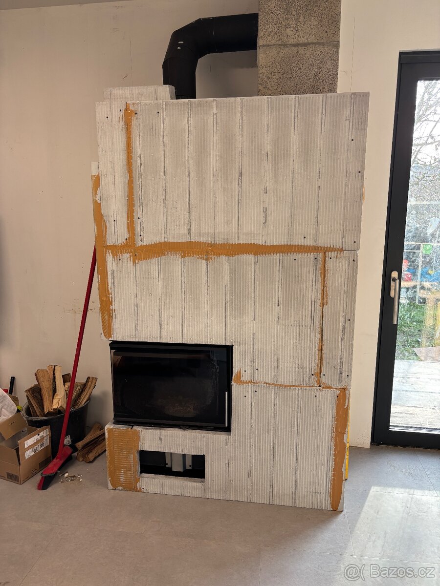 Obestavba krb, stavební práce, terasa, bazén