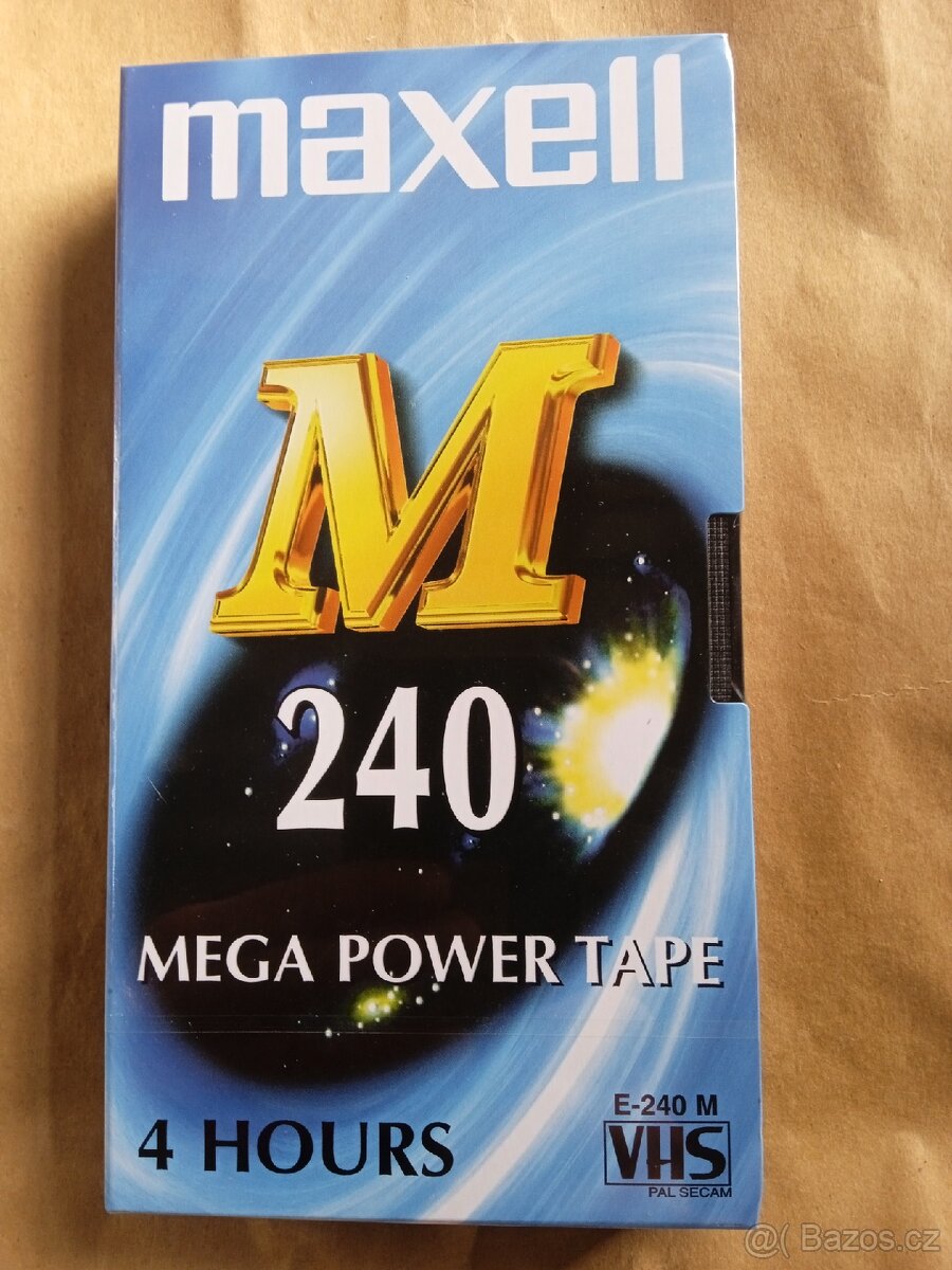 VIDEOKAZETY- ve fólii-nerozbalene