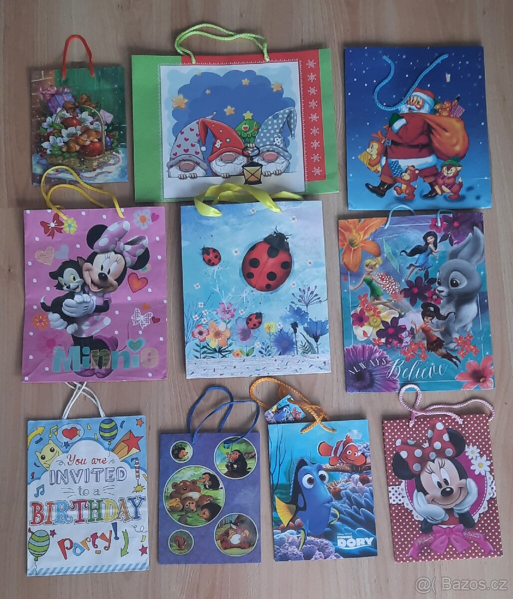 Dárkové tašky 11ks