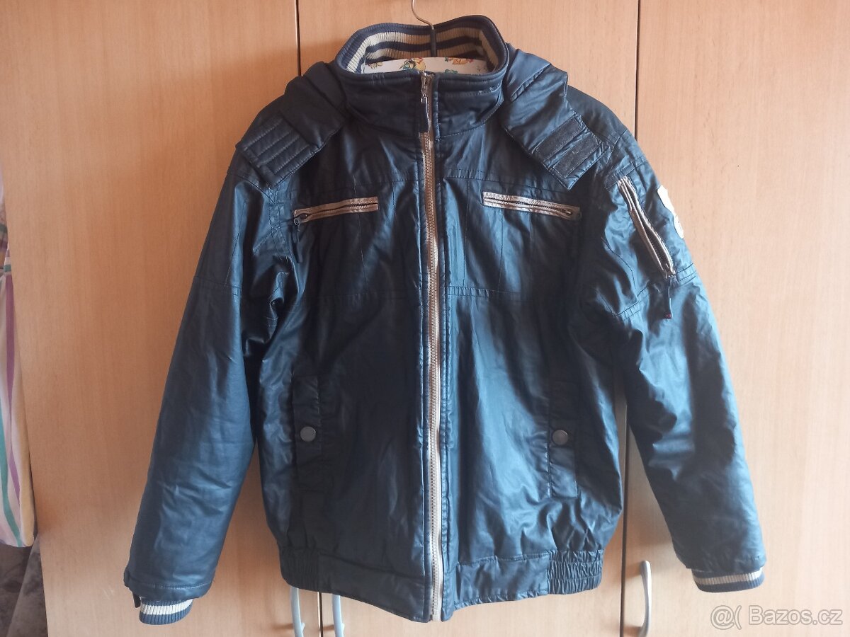 chlapecká zimní outdoorová bunda BED BOYS vel. 152 top stav