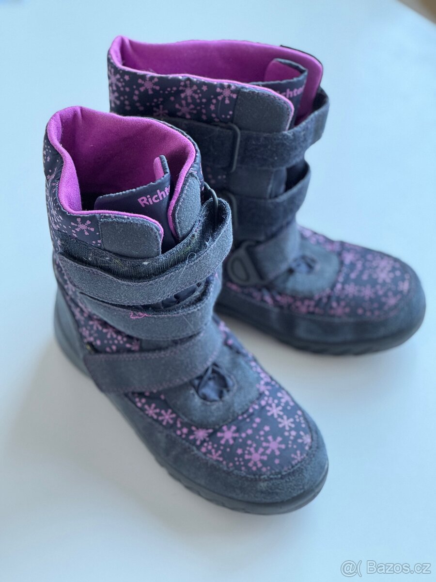 Dívčí zimni boty RICHTER, vel. 36