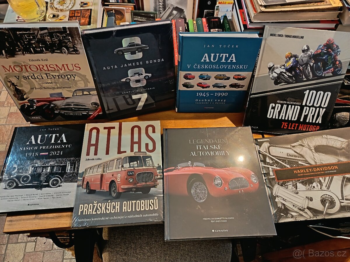 Knihy -automobilismus