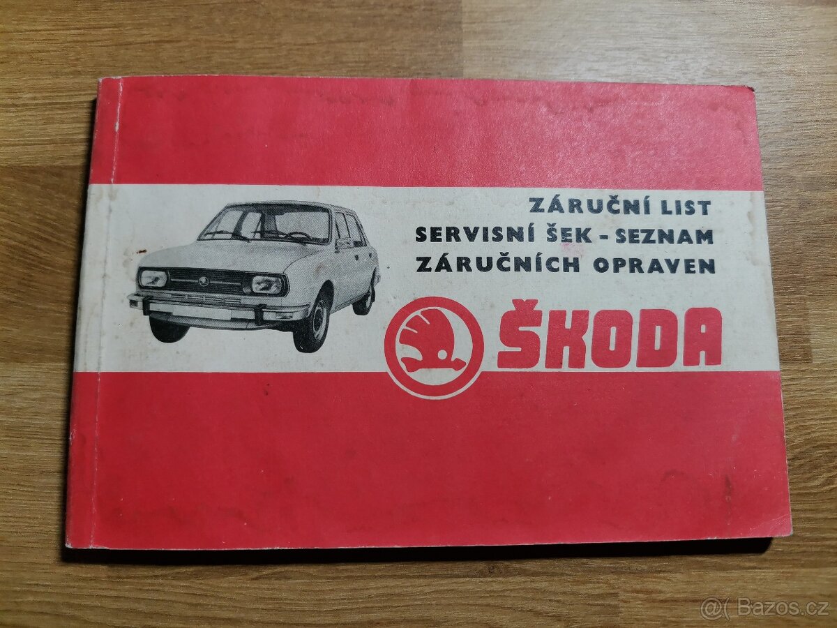 C12 Návod k obsluze Škoda 105 S 105 L 120L 120LS