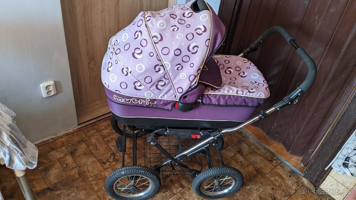 Dětský kočárek 3v1