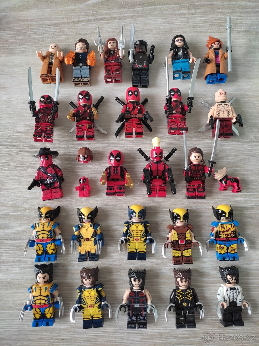 Marvel figurky ke stavebnici Lego