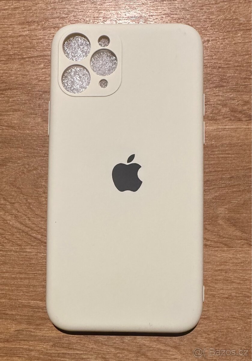 Apple iPhone 11 Pro silikonové pouzdro béžové