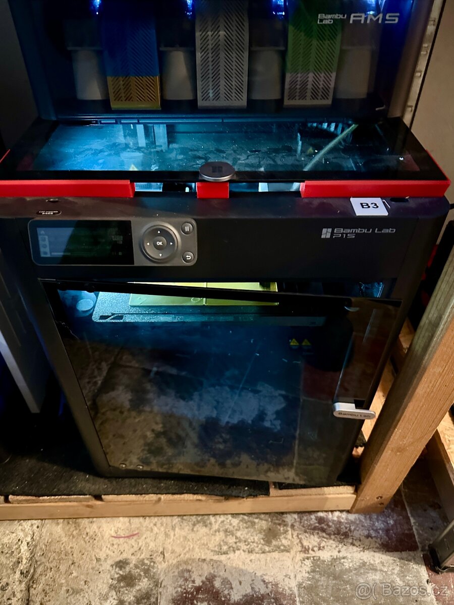 2x 3D tiskárna BambuLab P1S bez AMS