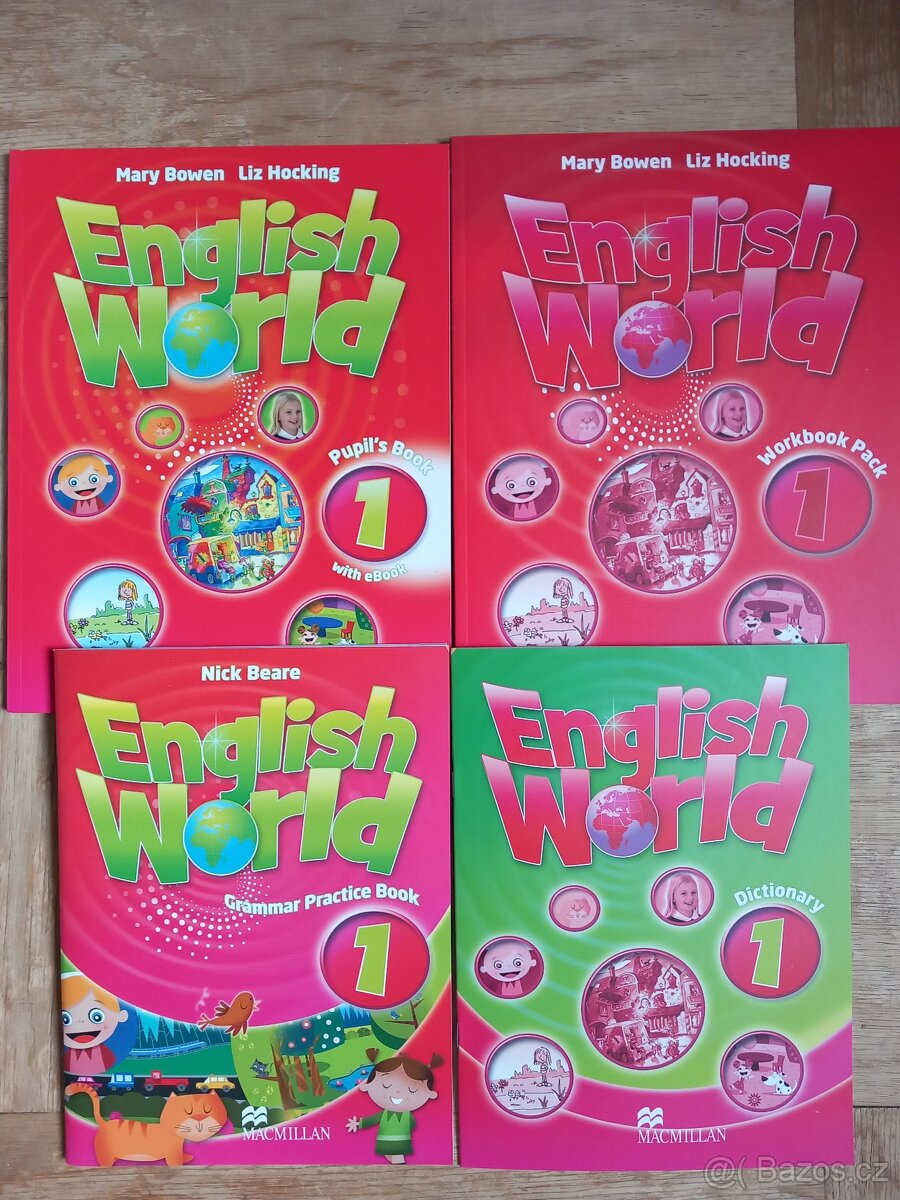 English World 1 Pupil´s Book + WB Pack +Grammar + Dictionary