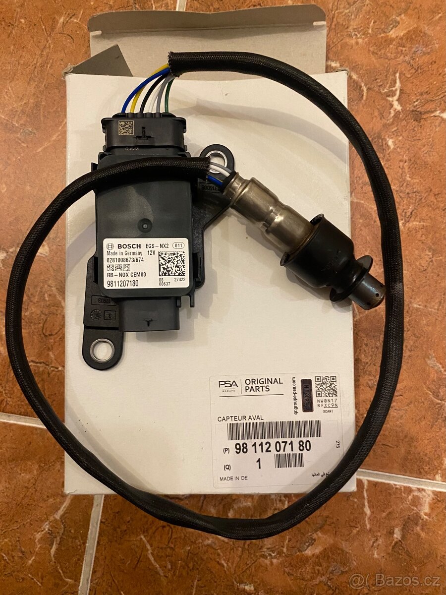 Snímač oxidu dusíku NOX