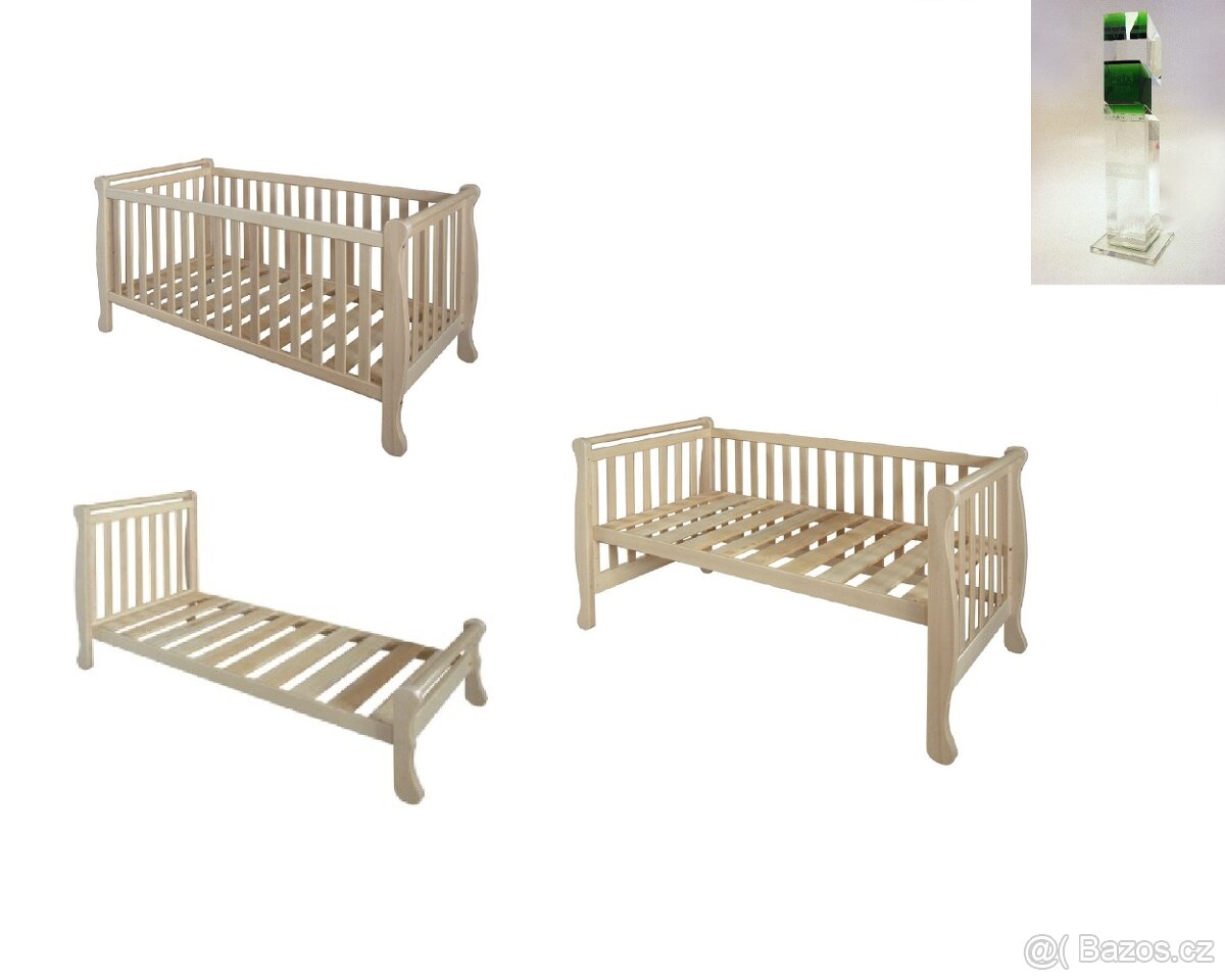 Prodám postýlku Elanor 3 v 1