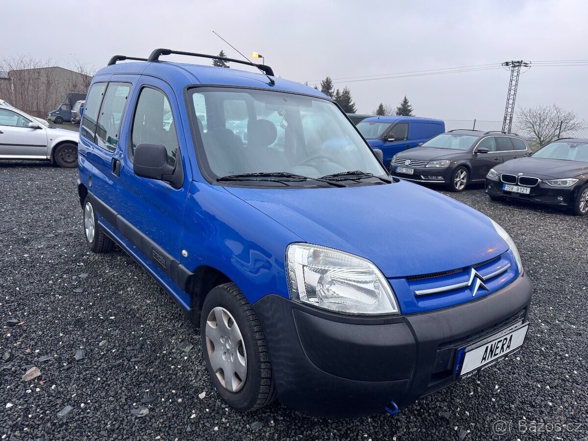 Citroën Berlingo 1.4i, 2008, 5.míst, 1.Majitel