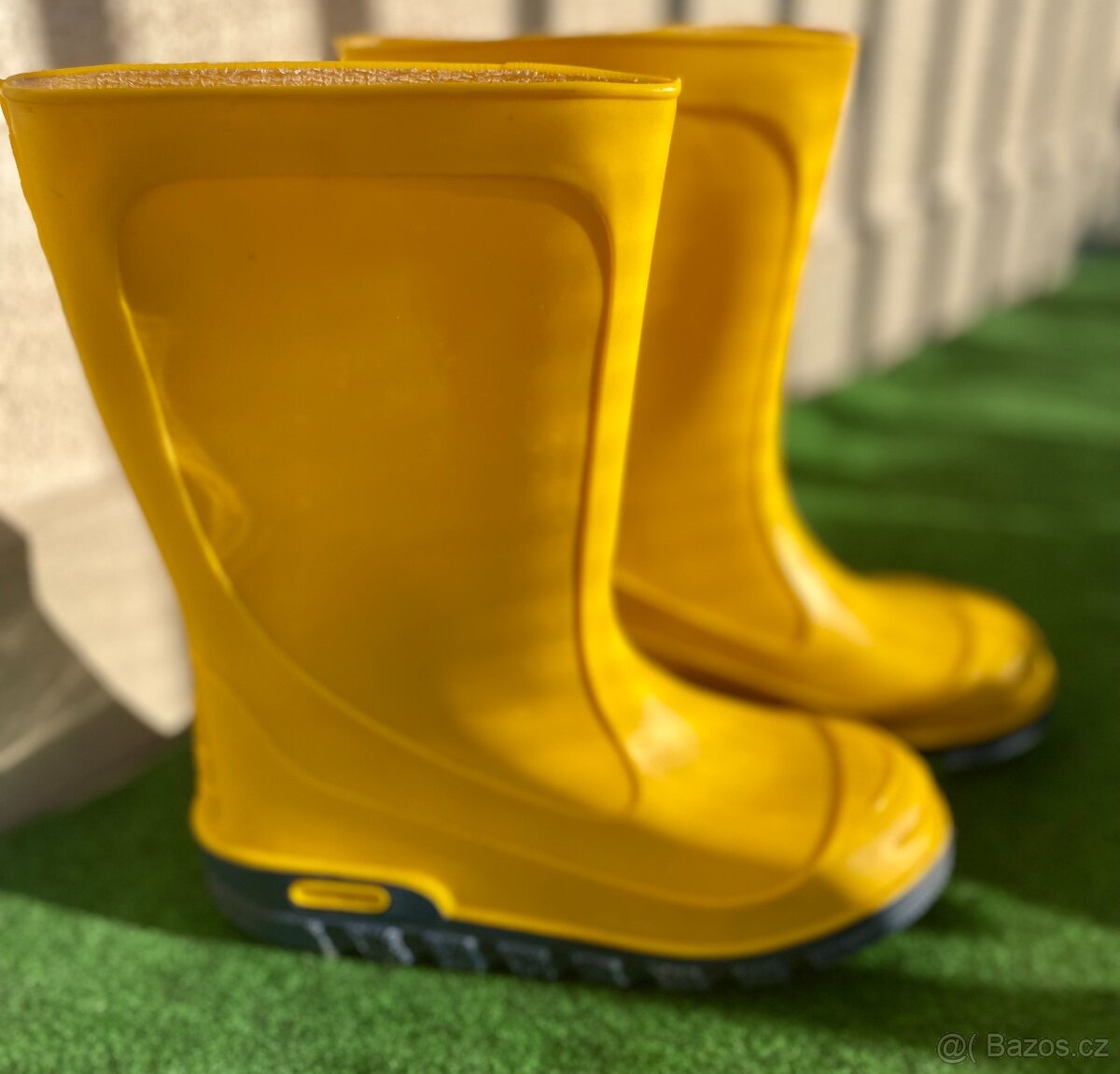 Žluté gumáky/holínky – vel. 33